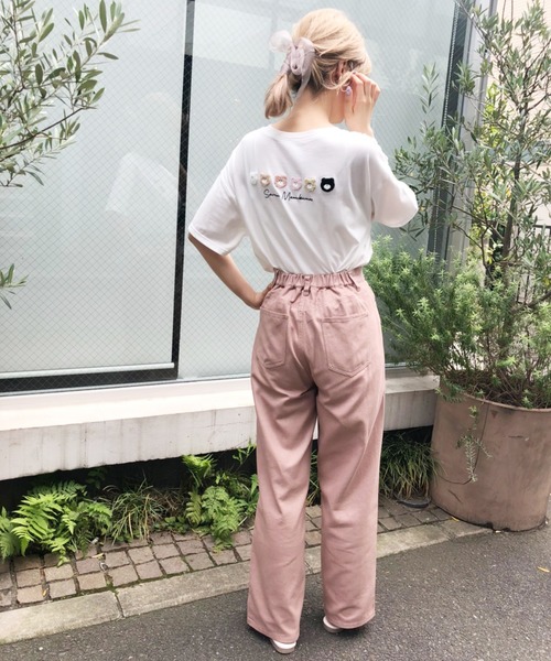 one after another NICE CLAUP（ワンアフターアナザーナイスクラップ）の「まめくまずアソートTシャツ（Tシャツ/カットソー・レディース・ベージュ系その他/その他1/その他2/その他3・FREE）」の8枚目の写真