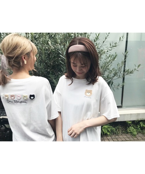 one after another NICE CLAUP（ワンアフターアナザーナイスクラップ）の「まめくまずアソートTシャツ（Tシャツ/カットソー・レディース・ベージュ系その他/その他1/その他2/その他3・FREE）」の18枚目の写真