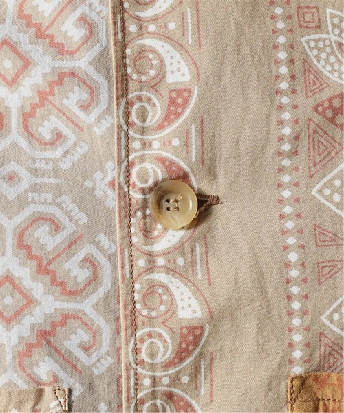 JOURNAL STANDARD J.S HOMESTEAD(ジャーナルスタンダードホームステッド)の「BANDANA PATCHWORK CPO#(ブルゾン・メンズ・ブラック/ベージュ・MEDIUM/LARGE)」の12枚目の写真