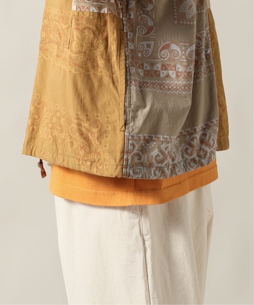 JOURNAL STANDARD J.S HOMESTEAD(ジャーナルスタンダードホームステッド)の「BANDANA PATCHWORK CPO#(ブルゾン・メンズ・ブラック/ベージュ・MEDIUM/LARGE)」の14枚目の写真