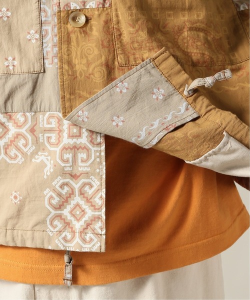 JOURNAL STANDARD J.S HOMESTEAD(ジャーナルスタンダードホームステッド)の「BANDANA PATCHWORK CPO#(ブルゾン・メンズ・ブラック/ベージュ・MEDIUM/LARGE)」の15枚目の写真