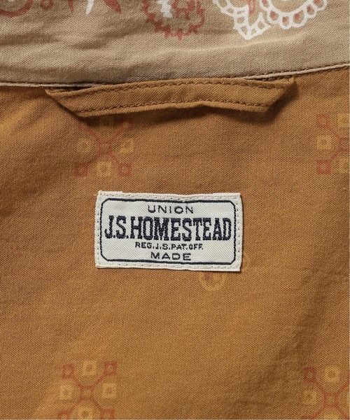 JOURNAL STANDARD J.S HOMESTEAD(ジャーナルスタンダードホームステッド)の「BANDANA PATCHWORK CPO#(ブルゾン・メンズ・ブラック/ベージュ・MEDIUM/LARGE)」の16枚目の写真