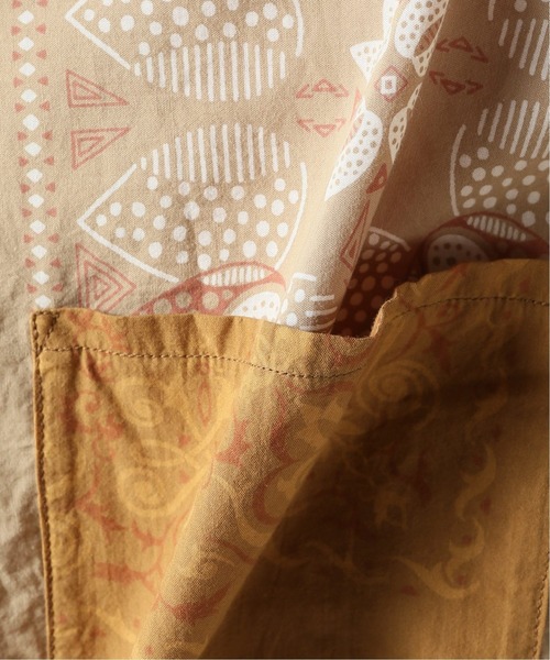 JOURNAL STANDARD J.S HOMESTEAD(ジャーナルスタンダードホームステッド)の「BANDANA PATCHWORK CPO#(ブルゾン・メンズ・ブラック/ベージュ・MEDIUM/LARGE)」の19枚目の写真