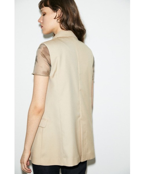MOUSSY（マウジー）の「TAILORED SLEEVELESS ジャケット（ベスト
