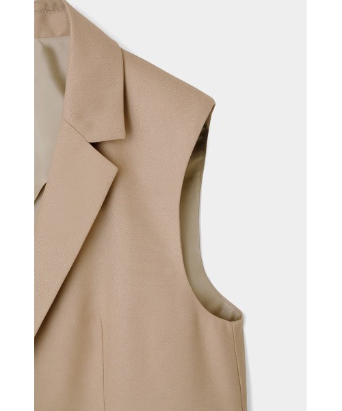 MOUSSY（マウジー）の「TAILORED SLEEVELESS ジャケット（ベスト