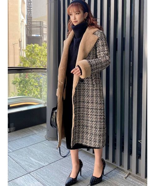 RESEXXY（リゼクシー）の「ボンディングツイードコート（その他