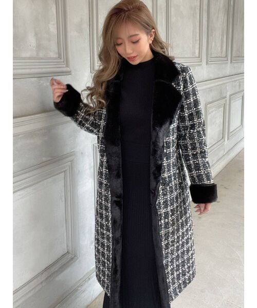 カナックス!!　　　極美品❢FOXEY　フォクシー　コート　ツイート COAT COLLECTION 2021SIZE CHART｜FOXEY