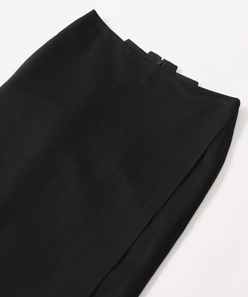 HOLIDAY（ホリデイ）の「BLACK RESIZE WRAP SKIRT ブラックリサイズ 