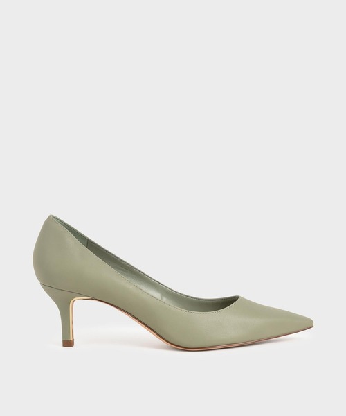 CHARLES & KEITH（チャールズ & キース）の「ポインテッドトゥ パンプス / Pointed Toe Pumps（パンプス・レディース・ブラック/サンドベージュ/セージグリーン・22.5cm/23cm/23.5cm/24.5cm/25cm/25.5cm）」の3枚目の写真