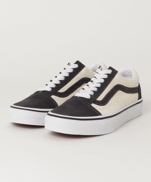 VANS(バンズ)の「VANS ヴァンズ OLD SKOOL オールドスクール VN0A3WKT4OP ASPHALT/AFTERG(スニーカー・メンズ・ホワイト・4h/5/5h/6/6h/7/7h/8/8h/9/9h/10/10h/11/12)」の2枚目の写真