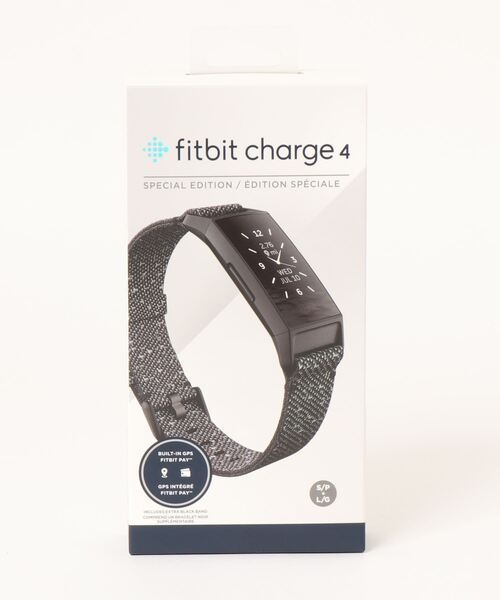 Fitbit フィットビット の Fitbit フィットビット Charge4 Special Edition Gps搭載 フィットネストラッカー デジタル腕時計 Wear