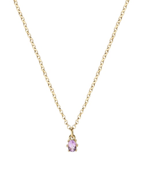 ANEMONE(アネモネ)の「誕生石ネックレス(ネックレス・レディース・ワイン/レッド/パープル/クリアブルー/ストーン/ネイビー/イエロー/クリア/ホワイト/グリーン/ブルー/エメラルド・FREE)」の21枚目の写真