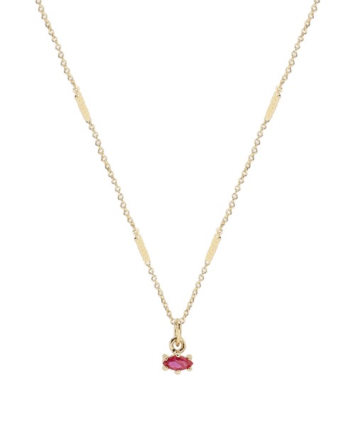 ANEMONE(アネモネ)の「誕生石ネックレス(ネックレス・レディース・ワイン/レッド/パープル/クリアブルー/ストーン/ネイビー/イエロー/クリア/ホワイト/グリーン/ブルー/エメラルド・FREE)」の15枚目の写真