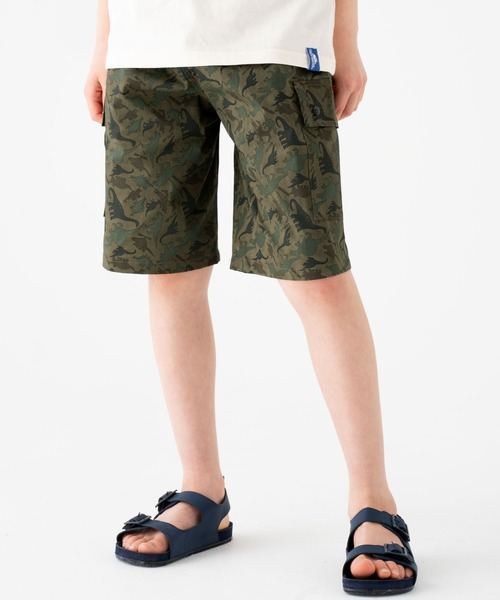 KRIFF MAYER Kid's Collection（クリフメイヤーキッズコレクション）の「ダイナソーパンツ(総柄)（その他パンツ・キッズ・ネイビー/グレー/カーキ・120/130/140/150/160/170）」の3枚目の写真