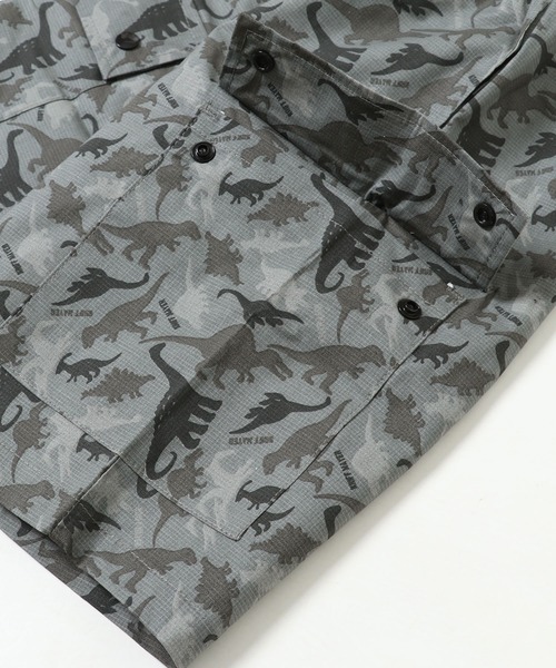 KRIFF MAYER Kid's Collection（クリフメイヤーキッズコレクション）の「ダイナソーパンツ(総柄)（その他パンツ・キッズ・ネイビー/グレー/カーキ・120/130/140/150/160/170）」の9枚目の写真