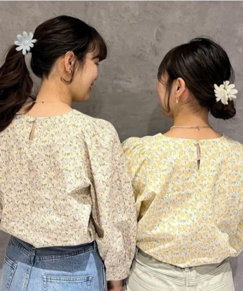 flower（フラワー）の「カモミールヘアクリップ（バレッタ/ヘアクリップ・レディース・ピンク/ブラック/ブルー/ホワイト・FREE）」の13枚目の写真