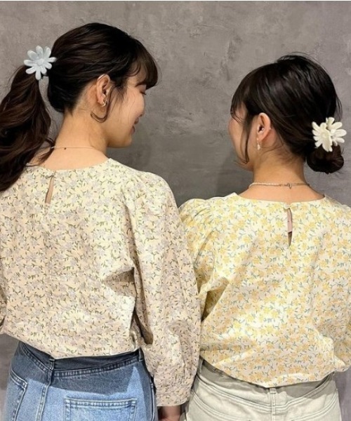 flower（フラワー）の「カモミールヘアクリップ（バレッタ/ヘアクリップ・レディース・ピンク/ブラック/ブルー/ホワイト・FREE）」の15枚目の写真