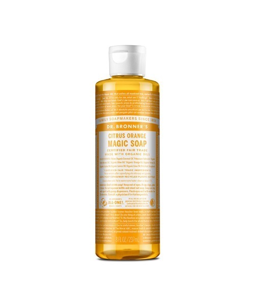DR.BRONNER'S（ドクターブロナー）の「ドクターブロナー マジックソープ 237mL（石鹸/ボディソープ・レディース・ＲＯ(ローズ)/ＥＵ(ユーカリ)/ＰＥ(ペパーミント)/ＣＩ(シトラスオレンジ)/ＡＬ(アーモンド)/ＬＡ(ラベンダー)/ＧＲ(グリーンティ)/ＴＥ(ティートゥリー)/ＳＡ(サンダルウッド＆ジャスミン)/ＣＨ(チェリーブロッサム)/ＢＡ(ベビーマイルド)/ＥＧ(アールグレイ)・FREE）」の3枚目の写真
