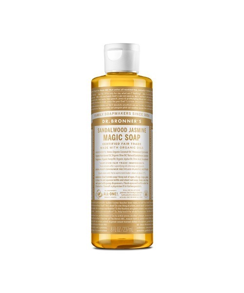 DR.BRONNER'S（ドクターブロナー）の「ドクターブロナー マジックソープ 237mL（石鹸/ボディソープ・レディース・ＲＯ(ローズ)/ＥＵ(ユーカリ)/ＰＥ(ペパーミント)/ＣＩ(シトラスオレンジ)/ＡＬ(アーモンド)/ＬＡ(ラベンダー)/ＧＲ(グリーンティ)/ＴＥ(ティートゥリー)/ＳＡ(サンダルウッド＆ジャスミン)/ＣＨ(チェリーブロッサム)/ＢＡ(ベビーマイルド)/ＥＧ(アールグレイ)・FREE）」の8枚目の写真