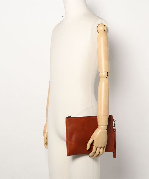 BICASH(ビカーシ)の「【BICASH/ビカーシ】レザークラッチバッグ/#B855(クラッチバッグ・メンズ・ダークブラウン/ブラック/ブラウン・FREE)」の10枚目の写真