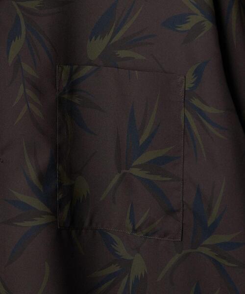 BEAUTY&YOUTH UNITED ARROWS(ビューティーアンドユースユナイテッドアローズ)の「【WEB限定】by オープンカラー ダーク アロハシャツ(シャツ/ブラウス・メンズ・ブラック/ダークグリーン/ダークブラウン・S/M/L/XL)」の22枚目の写真