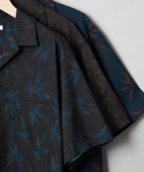 BEAUTY&YOUTH UNITED ARROWS(ビューティーアンドユースユナイテッドアローズ)の「【WEB限定】by オープンカラー ダーク アロハシャツ(シャツ/ブラウス・メンズ・ブラック/ダークグリーン/ダークブラウン・S/M/L/XL)」の19枚目の写真