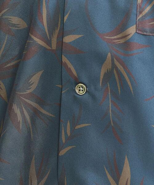 BEAUTY&YOUTH UNITED ARROWS(ビューティーアンドユースユナイテッドアローズ)の「【WEB限定】by オープンカラー ダーク アロハシャツ(シャツ/ブラウス・メンズ・ブラック/ダークグリーン/ダークブラウン・S/M/L/XL)」の17枚目の写真