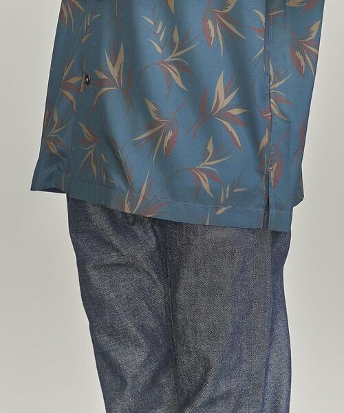 BEAUTY&YOUTH UNITED ARROWS(ビューティーアンドユースユナイテッドアローズ)の「【WEB限定】by オープンカラー ダーク アロハシャツ(シャツ/ブラウス・メンズ・ブラック/ダークグリーン/ダークブラウン・S/M/L/XL)」の10枚目の写真