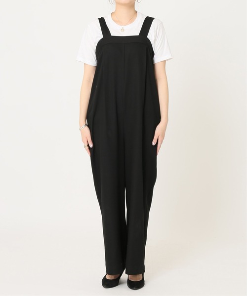 JOURNAL STANDARD（ジャーナルスタンダード）の「ラチネクロスIラインサロペット◆（サロペット/オーバーオール・レディース・ネイビー/ブラック/カーキ・36/38）」の16枚目の写真