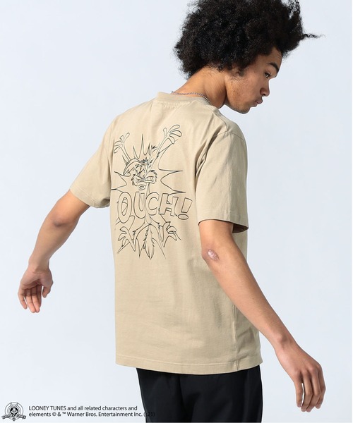 Alpha Industries(アルファインダストリーズ)の「LOONEY TUNES バックプリント Tシャツ キャラクター/タズマニアン・デビル/ワイリー・コヨーテ(Tシャツ/カットソー・メンズ・ベージュ系その他/ブラック系その他2/グレー系その他2/ブラック系その他/ホワイト系その他3/ブラック系その他3/ベージュ系その他3/ホワイト系その他/ホワイト系その他2・LARGE/MEDIUM/X-LARGE)」の9枚目の写真