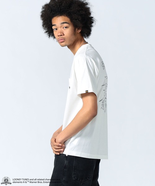 Alpha Industries(アルファインダストリーズ)の「LOONEY TUNES バックプリント Tシャツ キャラクター/タズマニアン・デビル/ワイリー・コヨーテ(Tシャツ/カットソー・メンズ・ベージュ系その他/ブラック系その他2/グレー系その他2/ブラック系その他/ホワイト系その他3/ブラック系その他3/ベージュ系その他3/ホワイト系その他/ホワイト系その他2・LARGE/MEDIUM/X-LARGE)」の11枚目の写真
