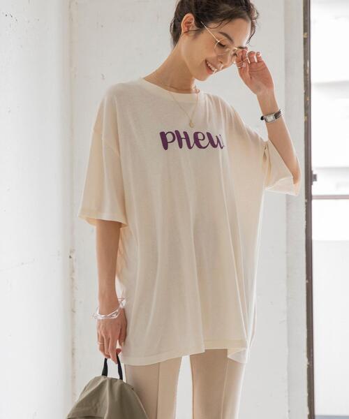 2サイズシンプルプリントtシャツ レディース Women Coen コーエン 公式ファッション通販