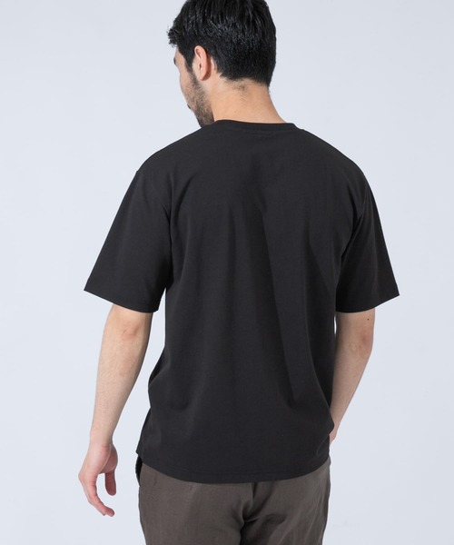 URBAN RESEARCH ROSSO MEN(アーバンリサーチロッソメン)の「『XLサイズあり』『接触冷感』ICE SUMMERベーシックTシャツ(Tシャツ/カットソー・メンズ・ブラック/ホワイト・X-LARGE/LARGE/XX-LARGE/MEDIUM/SMALL)」の4枚目の写真