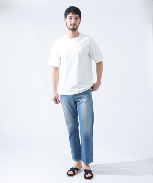 URBAN RESEARCH ROSSO MEN(アーバンリサーチロッソメン)の「『XLサイズあり』『接触冷感』ICE SUMMERベーシックTシャツ(Tシャツ/カットソー・メンズ・ブラック/ホワイト・X-LARGE/LARGE/XX-LARGE/MEDIUM/SMALL)」の8枚目の写真
