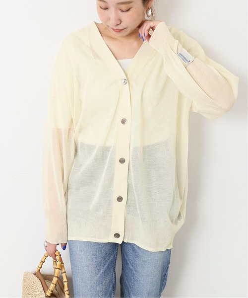 JOURNAL STANDARD L'ESSAGE ベージュ カーディガン journal standard L'essage（ジャーナルスタンダードレサージュ