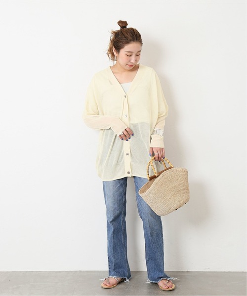 JOURNAL STANDARD L'ESSAGE ベージュ カーディガン journal standard L'essage（ジャーナルスタンダードレサージュ