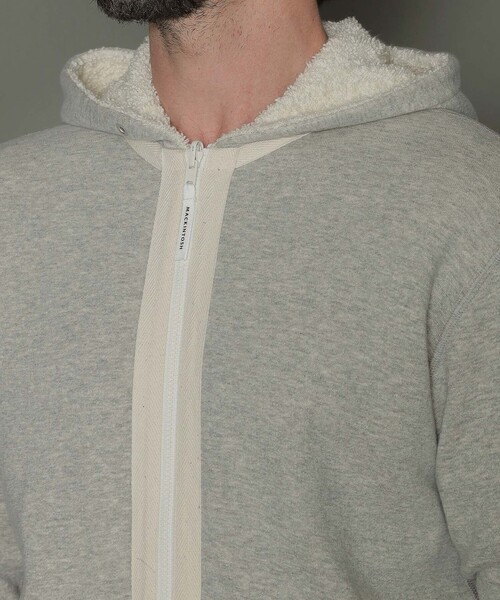 MACKINTOSH LONDON（マッキントッシュ ロンドン）の「リバーシブル吊り裏毛パーカー（パーカー・メンズ・グレー・L/M）」の22枚目の写真