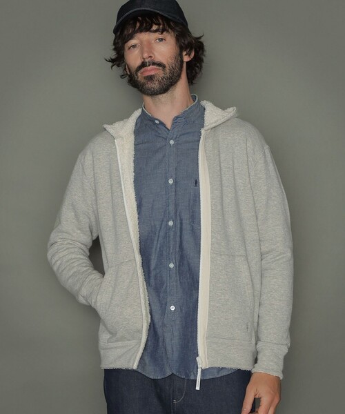 MACKINTOSH LONDON（マッキントッシュ ロンドン）の「リバーシブル吊り裏毛パーカー（パーカー・メンズ・グレー・L/M）」の20枚目の写真