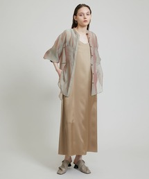 ELIN | 【ELIN(エリン)】別注トリアセサテンキャミソールワンピース(ワンピース)