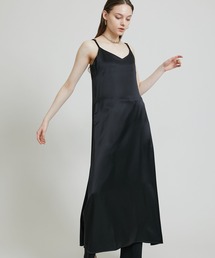 ELIN | 【ELIN(エリン)】別注トリアセサテンキャミソールワンピース(ワンピース)