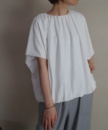 NICOLE CLUB | 【NICOLE CLUB】ギャザーバルーンプルオーバー(Tシャツ/カットソー)
