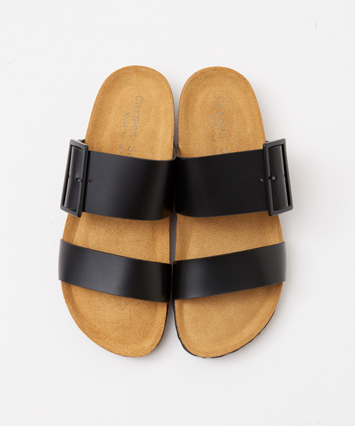 Carmen Salas(カルメンサラス)の「★Carmen Salas/Wベルトフットベット(サンダル・レディース・ブラック/ホワイト・36/37/38)」の3枚目の写真