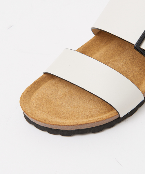 Carmen Salas(カルメンサラス)の「★Carmen Salas/Wベルトフットベット(サンダル・レディース・ブラック/ホワイト・36/37/38)」の12枚目の写真