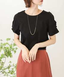 SENSE OF PLACE by URBAN RESEARCH | デザインスリーブコンパクトトップ(Tシャツ/カットソー)