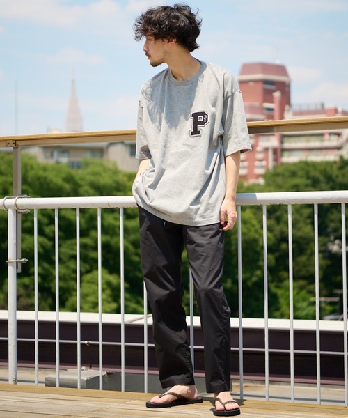 CIAOPANIC TYPY（チャオパニックティピー）の「USAコットンサガラ刺繍ワッペンTee（Tシャツ/カットソー・メンズ・ブラック/オフホワイト/グレー・X-LARGE/MEDIUM/LARGE/SMALL）」の9枚目の写真