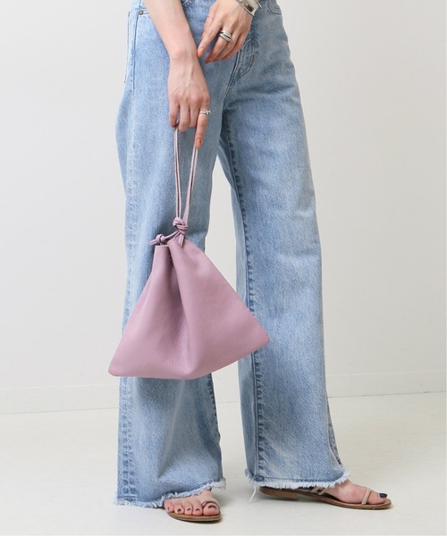 Spick & Span（スピックアンドスパン）の「【JAMIRAY】イージーレザーバッグ◆（ハンドバッグ・レディース・チャコールグレー/ブラウン/パープル・FREE）」の9枚目の写真