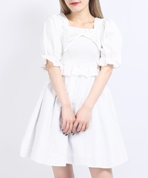ワンピース ホワイト 白色系 フリル ファッション通販 Zozotown