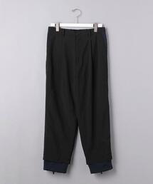 EN ROUTE | <EN ROUTE(アンルート)> リップストップ レイヤード ヘムコード 1プリーツ(その他パンツ)