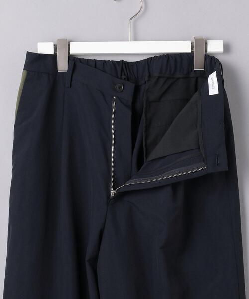 EN ROUTE（アンルート）の「＜EN ROUTE（アンルート）＞ リップストップ レイヤード ヘムコード 1プリーツ（その他パンツ・メンズ・ネイビー/ブラック・3/1/2）」の11枚目の写真