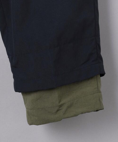 EN ROUTE（アンルート）の「＜EN ROUTE（アンルート）＞ リップストップ レイヤード ヘムコード 1プリーツ（その他パンツ・メンズ・ネイビー/ブラック・3/1/2）」の15枚目の写真